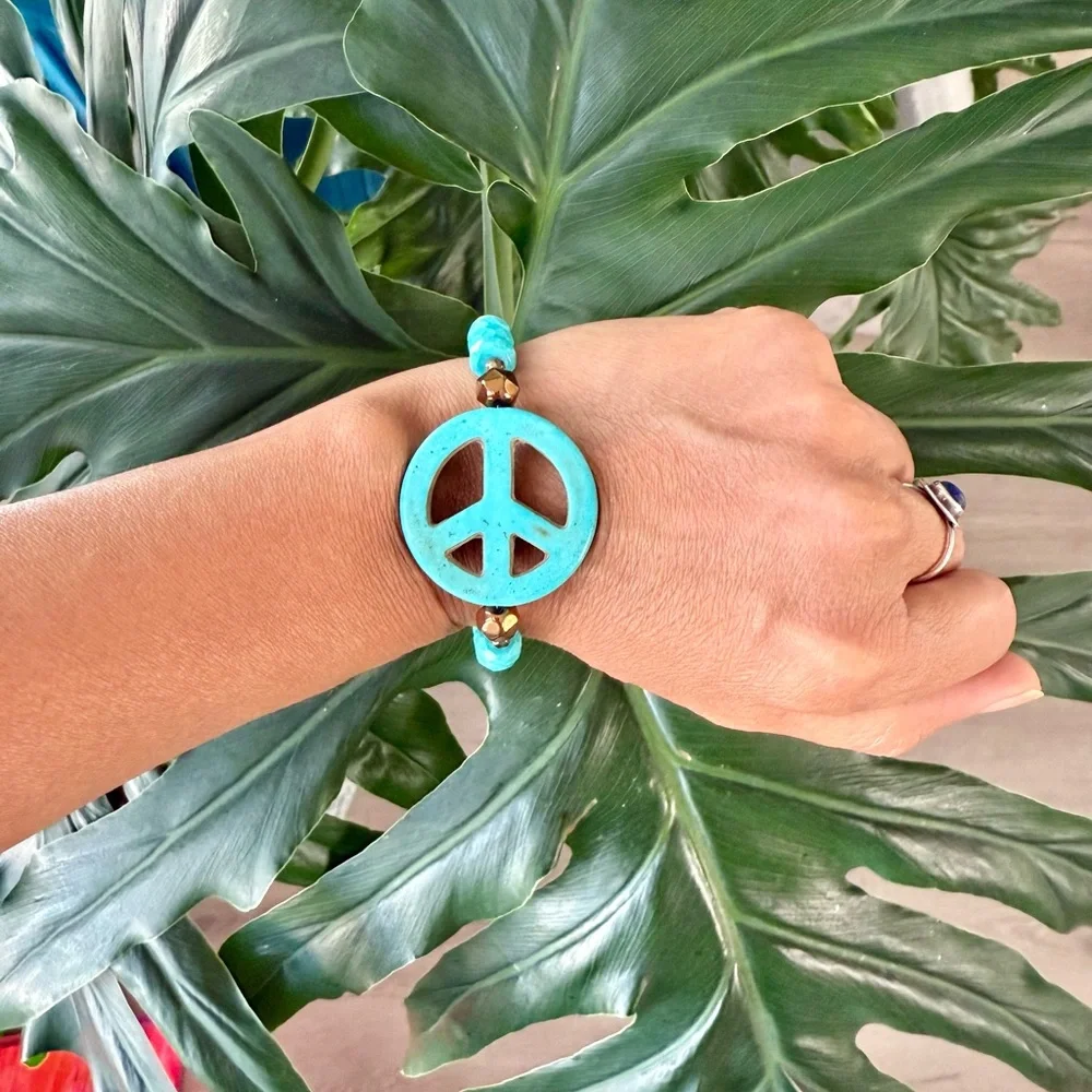 Peace & Grounding bracelet (one) - Picture 1 of 4